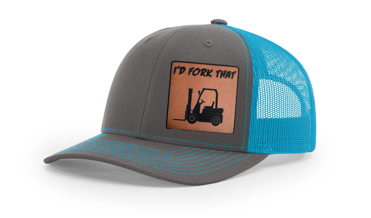 I'd Fork That Richardson 112 Snapback Trucker Hat – Perfect for Forklift Operators
