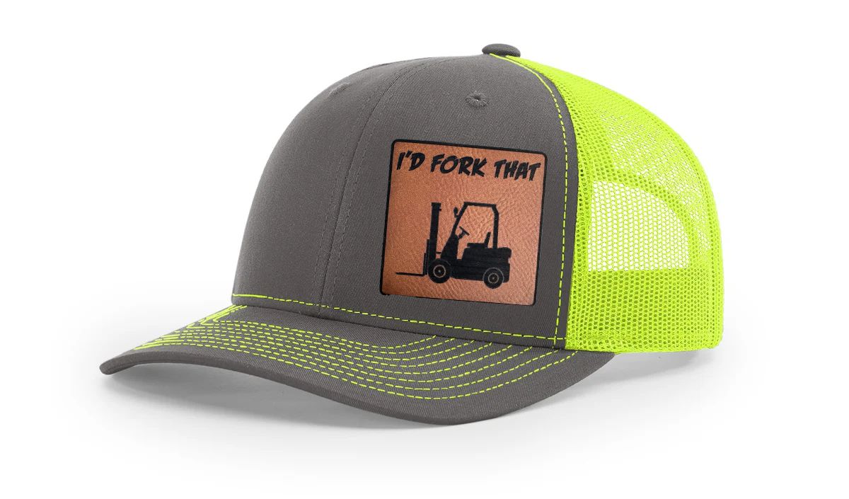 I'd Fork That Richardson 112 Snapback Trucker Hat – Perfect for Forklift Operators