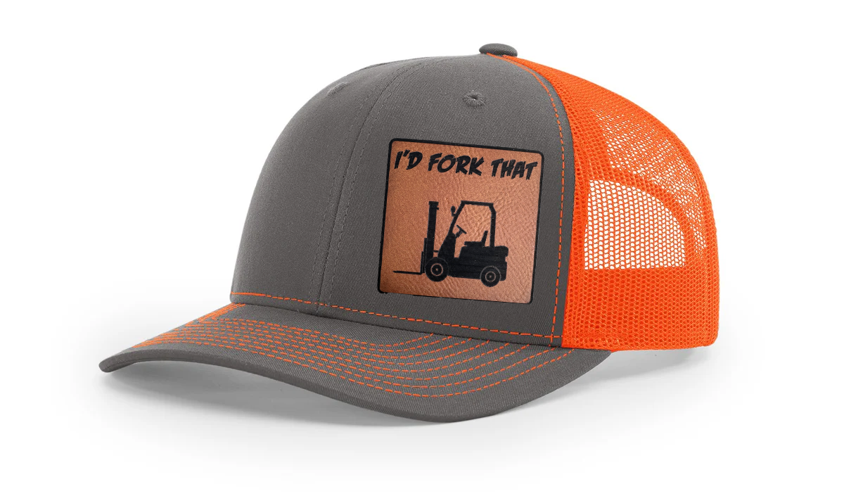I'd Fork That Richardson 112 Snapback Trucker Hat – Perfect for Forklift Operators