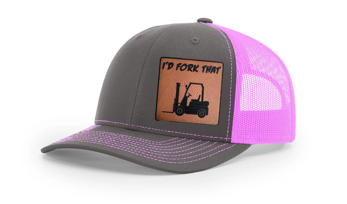 I'd Fork That Richardson 112 Snapback Trucker Hat – Perfect for Forklift Operators