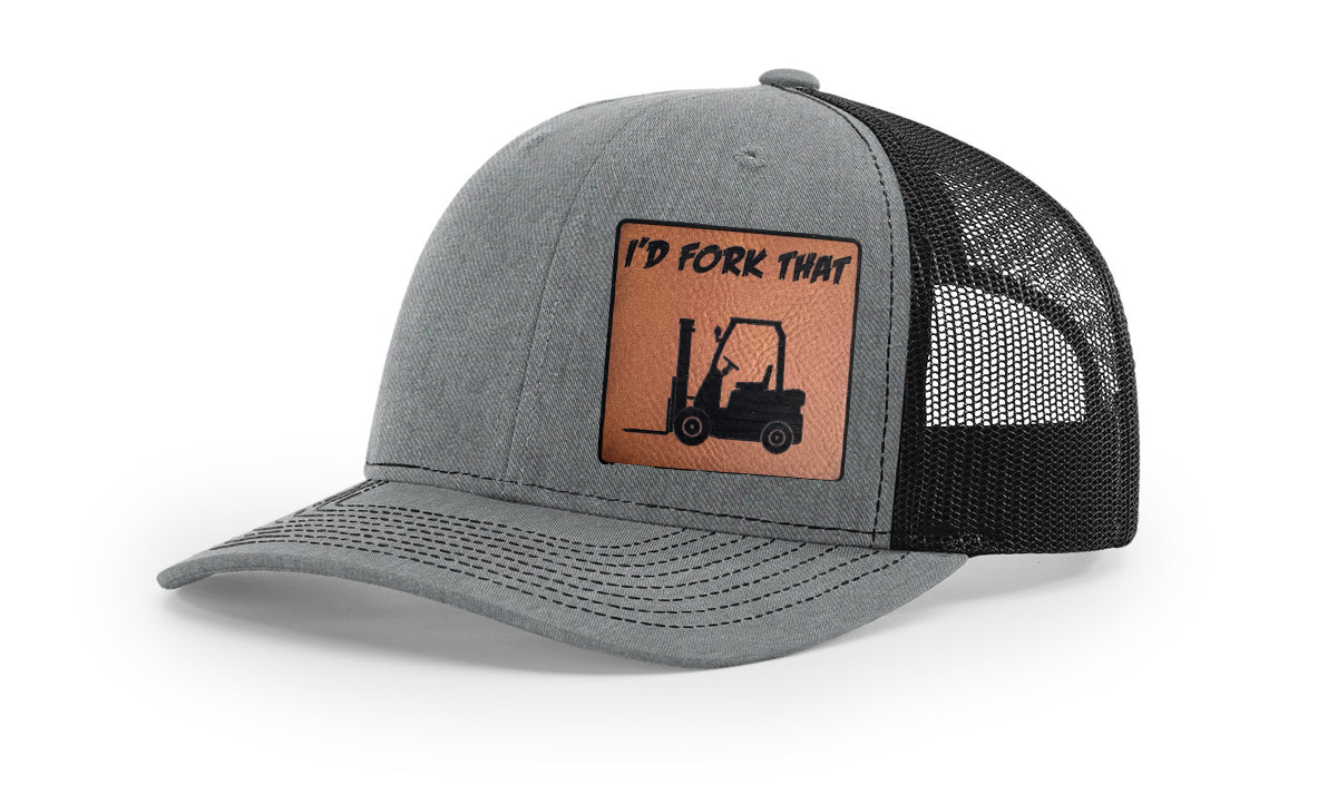 I'd Fork That Richardson 112 Snapback Trucker Hat – Perfect for Forklift Operators