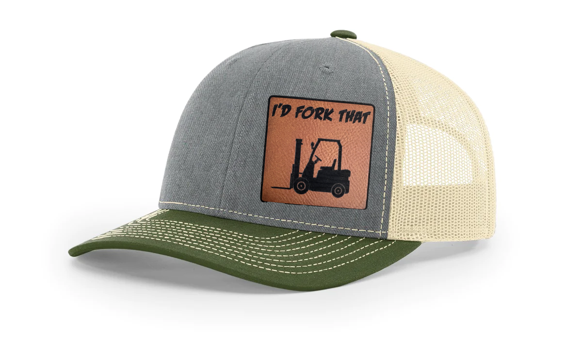 I'd Fork That Richardson 112 Snapback Trucker Hat – Perfect for Forklift Operators