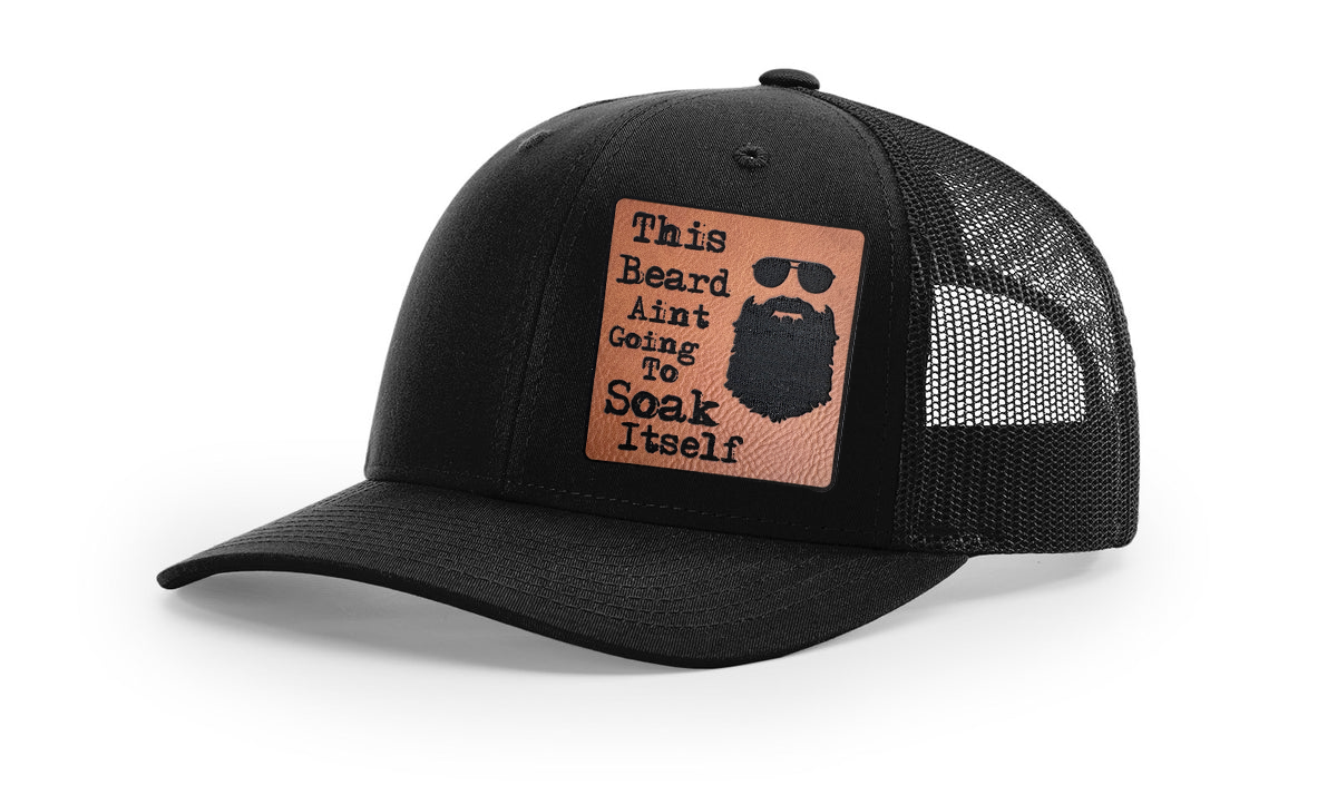 "SOAKED BEARD", RICHARDSON 112 SNAPBACK TRUCKER HAT