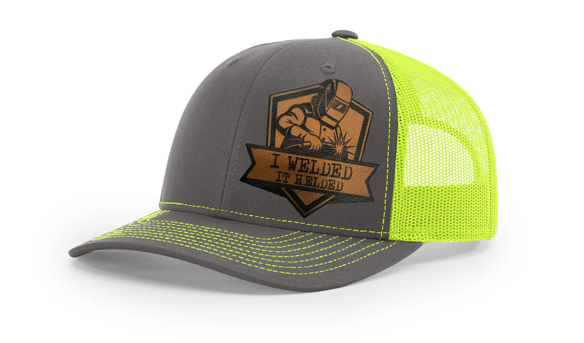 "I WELDED IT HELDED", RICHARDSON 112 SNAPBACK TRUCKER HAT