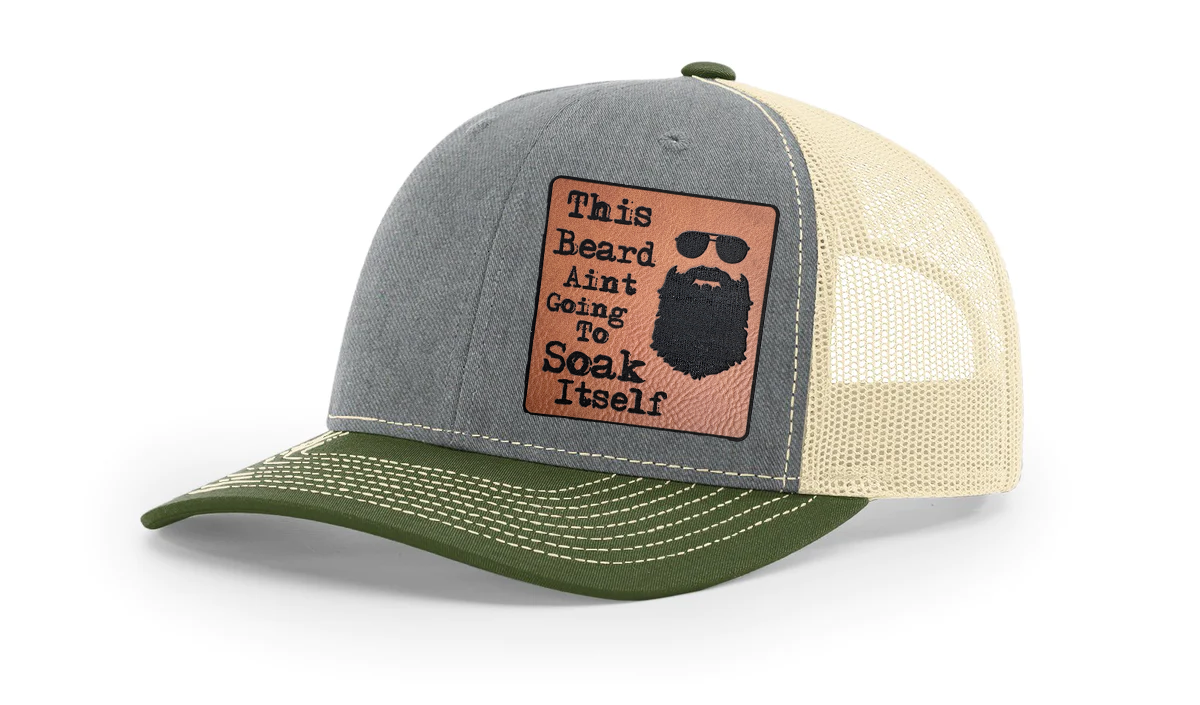 "SOAKED BEARD", RICHARDSON 112 SNAPBACK TRUCKER HAT