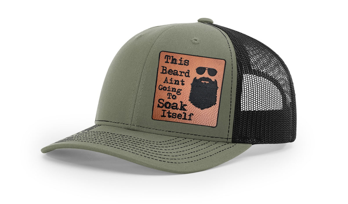 "SOAKED BEARD", RICHARDSON 112 SNAPBACK TRUCKER HAT